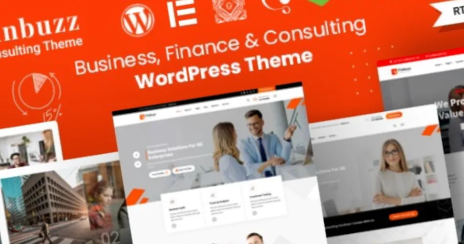 Finbuzz Corporate Business WordPress Theme