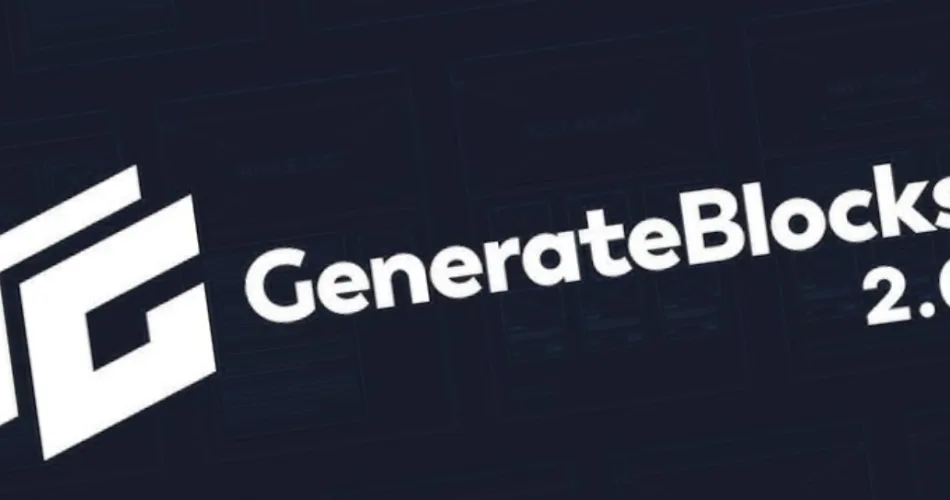 GenerateBlocks Pro blocks for WordPress editor