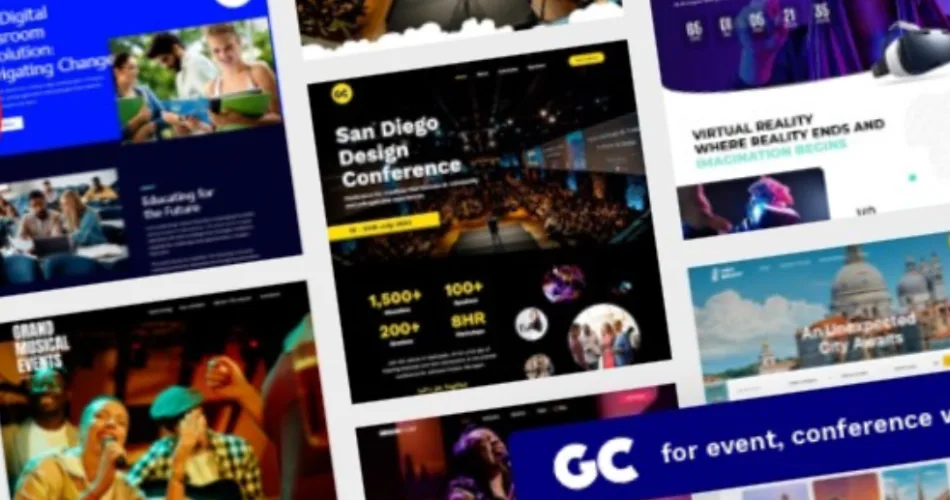 Grand Conference Event WordPress Theme