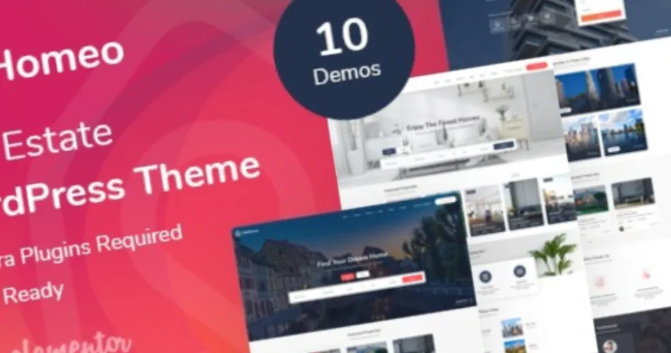 Homeo Real Estate WordPress Theme