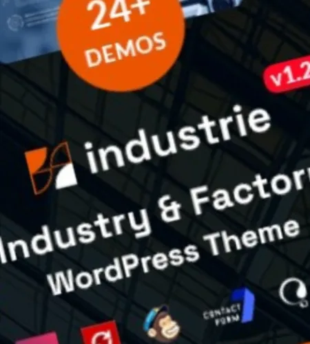 (v1.2.6) Industrie – Factory & Industry WordPress Theme