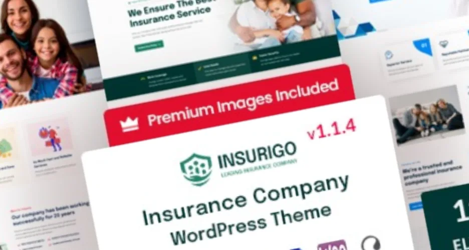 Insurigo Insurance WordPress Theme