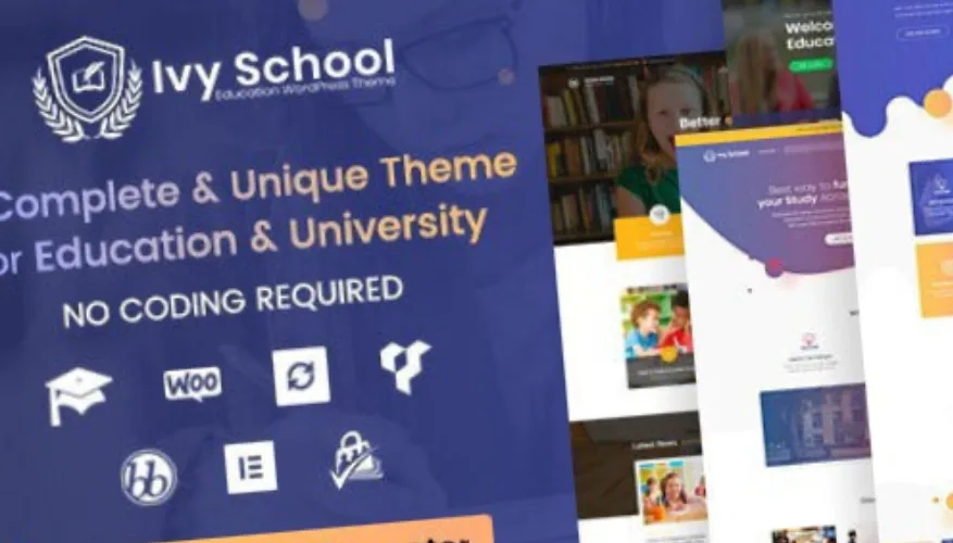 IvyPrep Education & School WordPress Theme