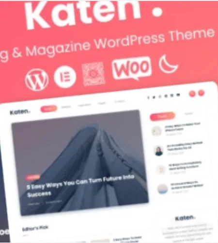Katen (v1.1.2) Blog & Magazine WordPress Theme