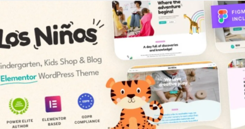 Los Ninos Children Education WordPress Theme