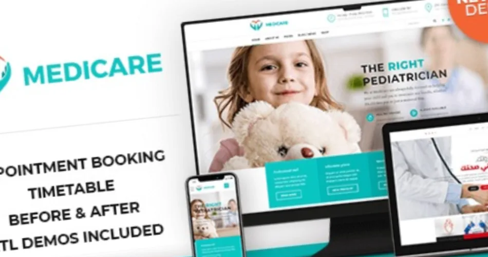 Medicare Doctor, Medical & Healthcare WordPress Theme