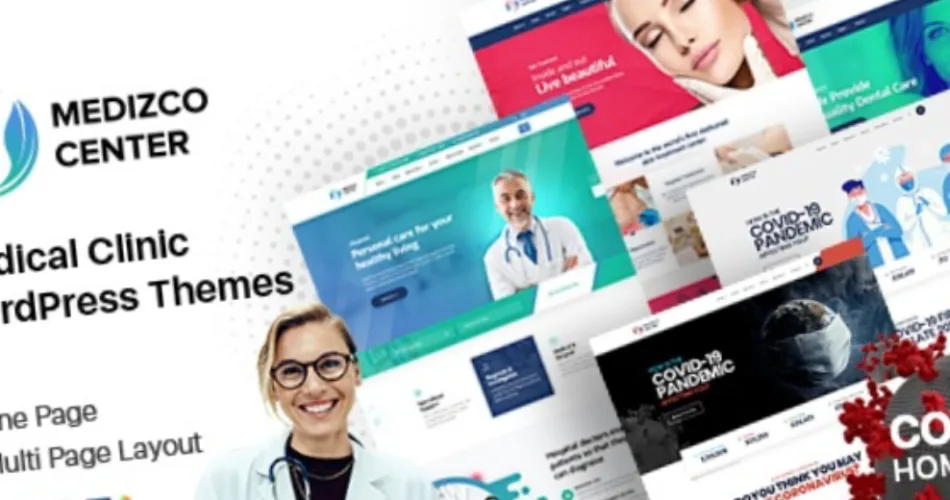 Medizco Medical Health & Dental Care Clinic WordPress Theme