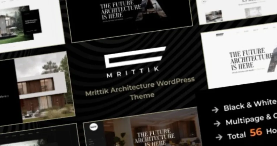 Mrittik Architecture and Interior Design Theme