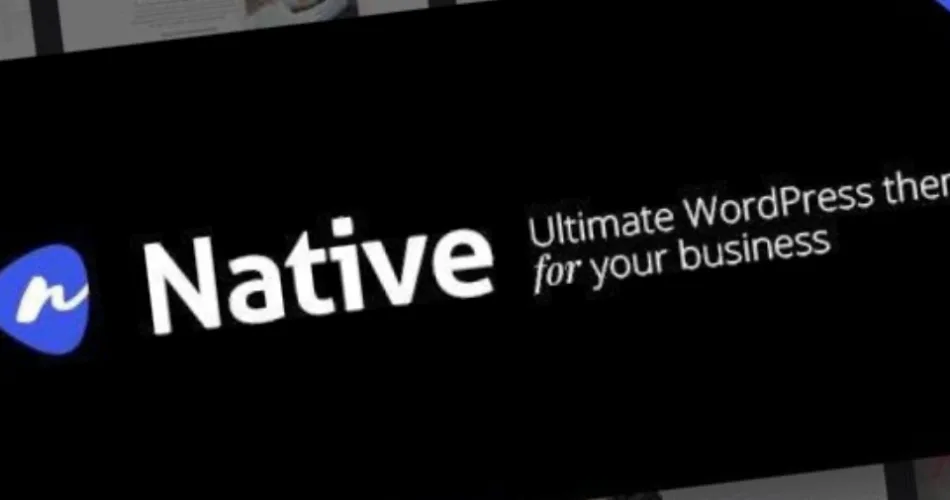 Native Stylish Multi-Purpose Creative WP Theme