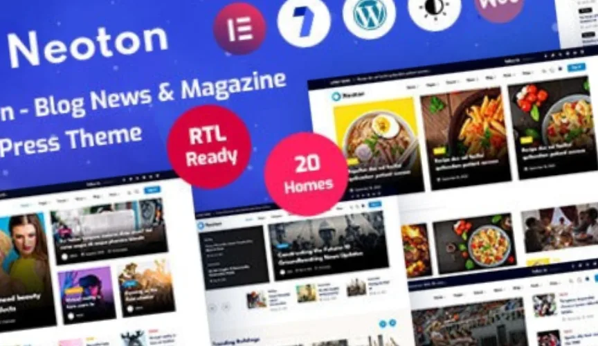 Neoton News Magazine WordPress Theme