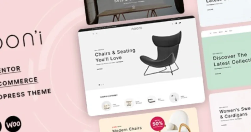 Nooni Furniture & Fashion WooCommerce Theme