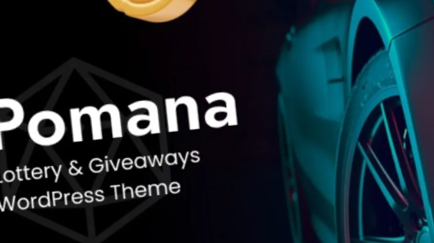 Pomana Lottery & Giveaways WordPress Theme