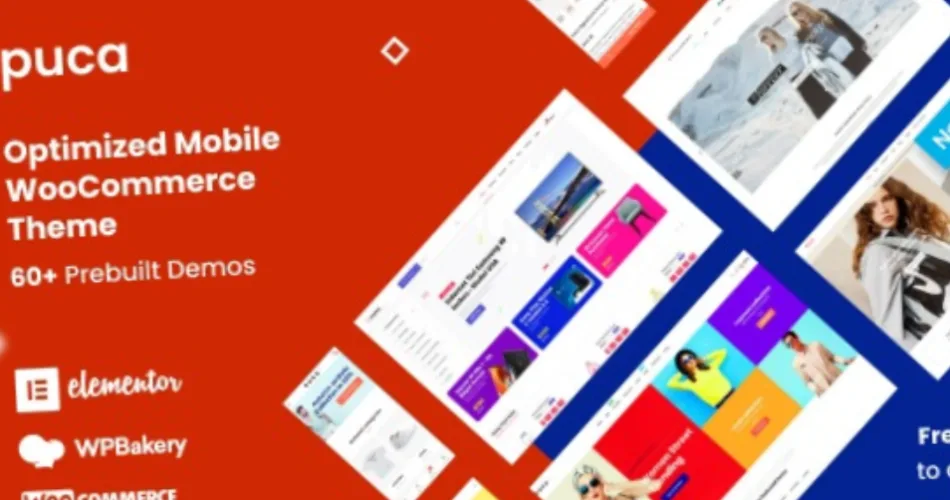 Puca Optimized Mobile WooCommerce Theme