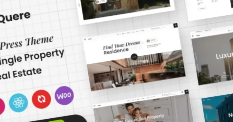 Quere Real Estate & Apartments WordPress Theme