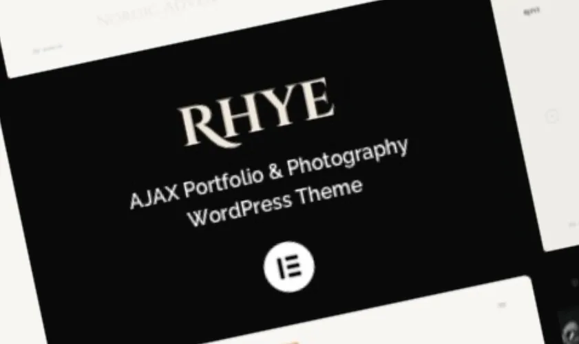 Rhye AJAX Portfolio WordPress Theme