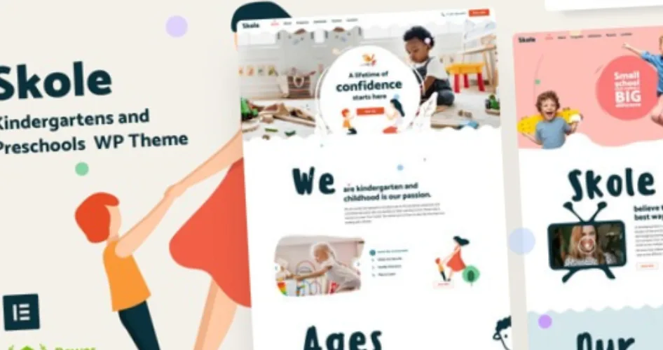 Skole School Kindergarten WordPress Elementor