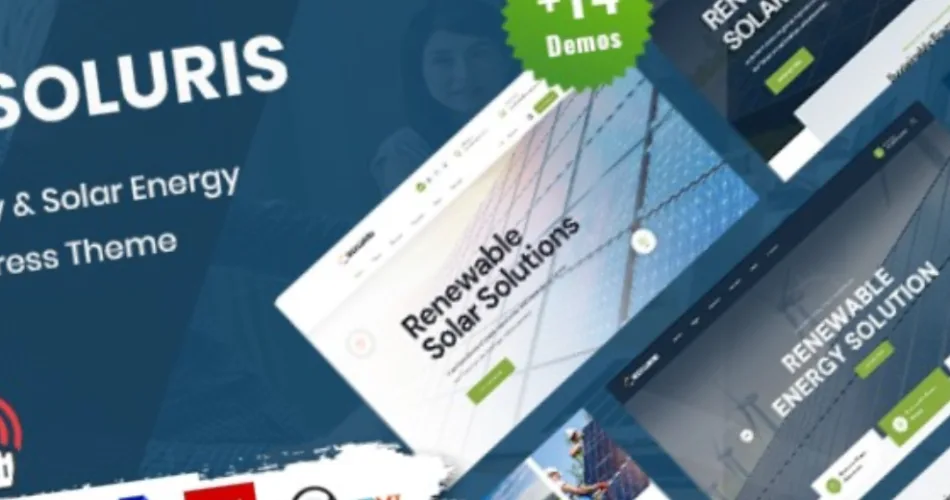 Soluris Ecology & Solar Energy WordPress Theme