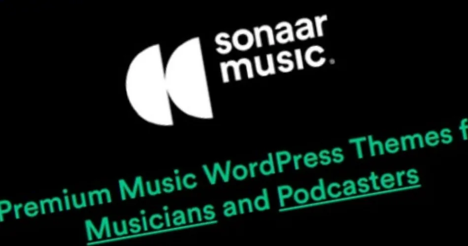 Sonaar Music WordPress Theme