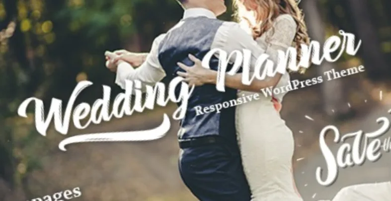 Wedding Planner Responsive WordPress Theme