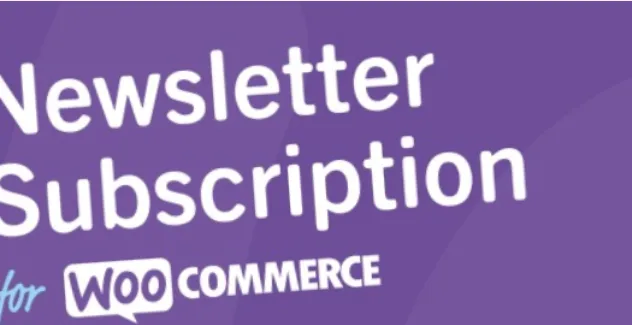 WooCommerce Newsletter Subscription