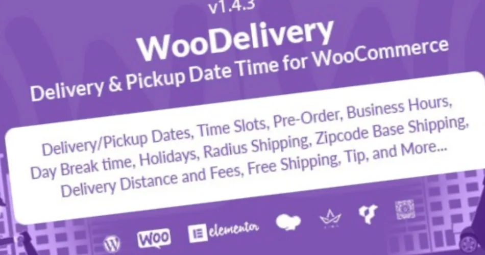 WooDelivery Delivery & Pickup Date Time for WooCommerce