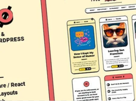 Xoxo (v2.1.4) Blog & Magazine WordPress Theme
