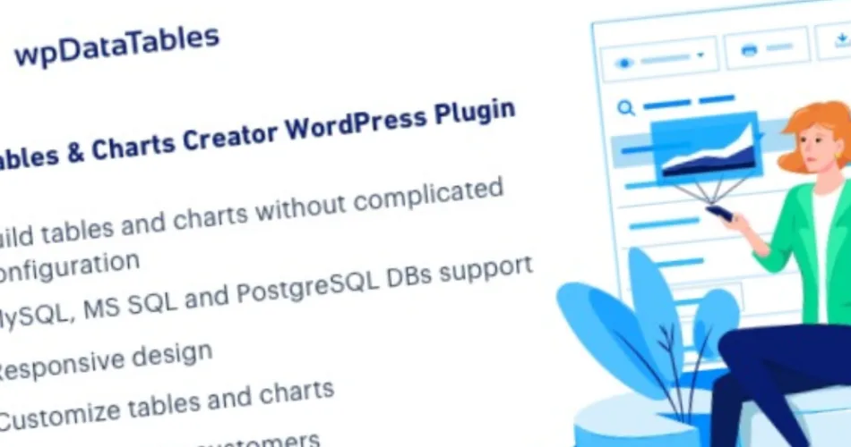 wpDataTables Tables and Charts Manager for WordPress