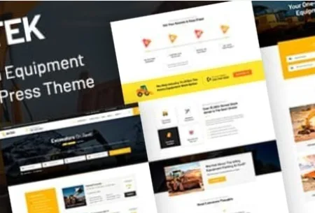 Antek (v6.5.2) Construction Equipment Rentals WordPress Theme