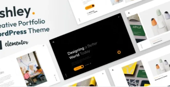 Ashley Creative Portfolio WordPress Theme