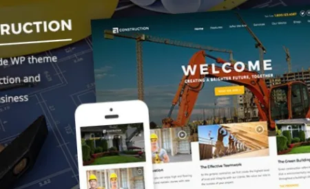 Construction WordPress Theme (v3.9.1)