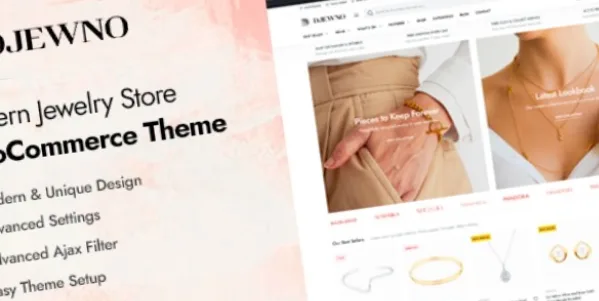 Djewno Jewelry Store WooCommerce Theme