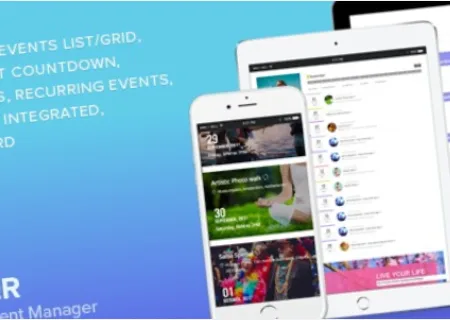 Eventer (v3.9.6) WordPress Event Manager Plugin