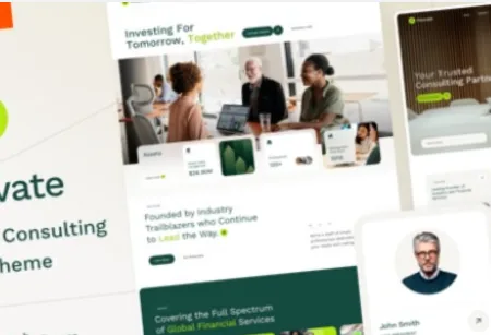 Finovate (v4.1) Financial Advisors & Business Consulting WordPress Theme