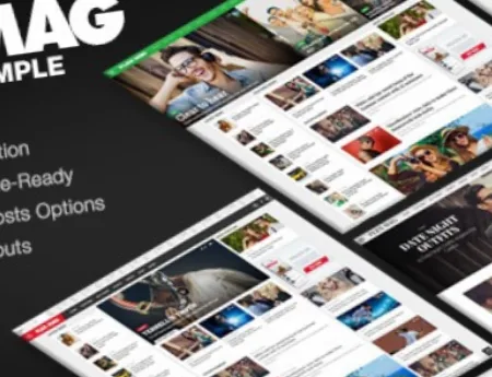 Flex Mag (v3.6.1) Responsive WordPress News Theme