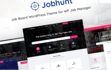 Jobhunt (v2.0.6) Job Board WordPress theme for WP Job Manager