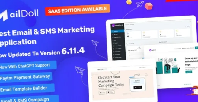 Maildoll Email Marketing Application A SAAS Based Email Marketing Software