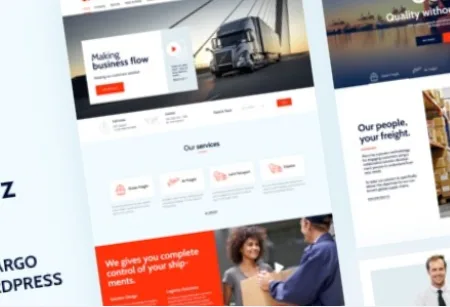 Morz (v18) Transport Cargo Logistics WordPress