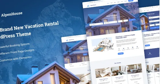 MotoPress AlpenHouse the Professional WordPress Apartment Booking Theme