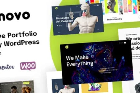 Onovo (v1.5.6) Creative Portfolio Agency WordPress Theme