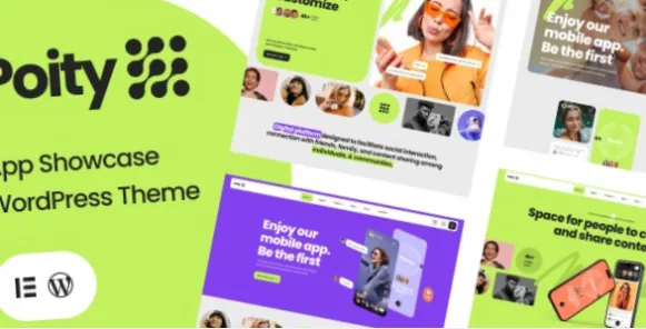 Poity Technology & App Showcase WordPress Theme