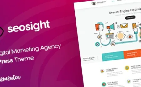 Seosight (v5.46.0) Digital Marketing Agency WordPress Theme