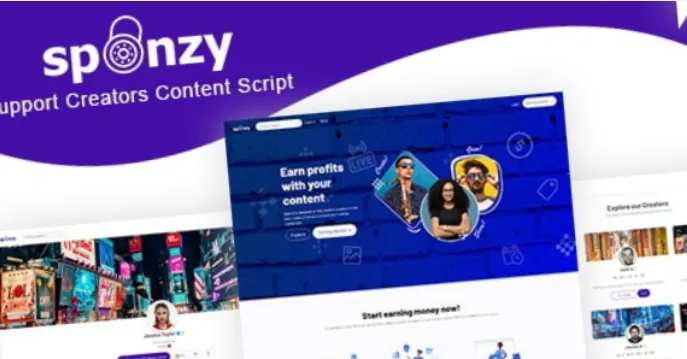 Sponzy Support Creators Content Script