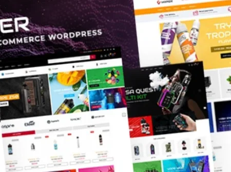 Vapier (v1.1.9) Vape Store WooCommerce WordPress Theme