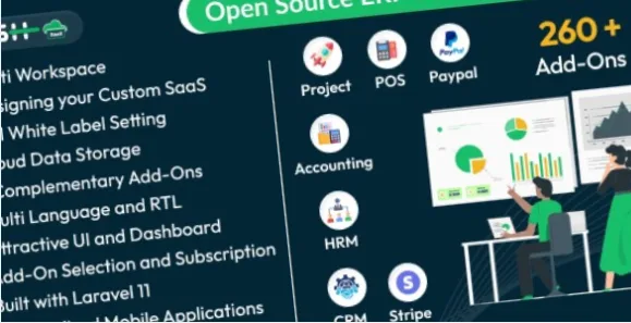 WorkDo Dash SaaS Open Source ERP with Multi-Workspace 