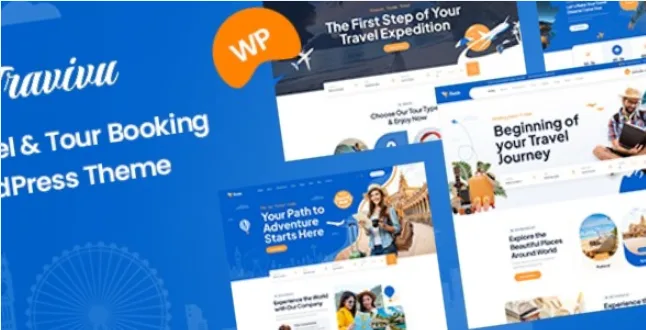 Travivu Travel & Tour Booking WordPress Theme