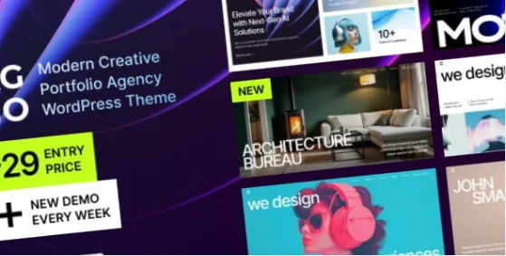 Agno Creative Portfolio Agency WordPress Theme