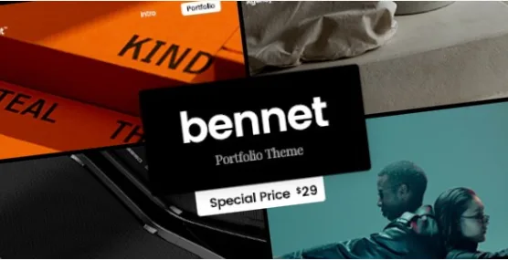 Bennet Creative Portfolio WordPress Theme