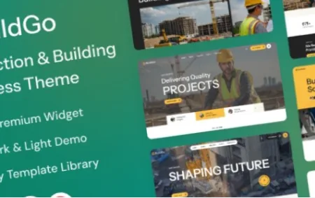 BuildGo (v2.0.1) Construction WordPress Theme