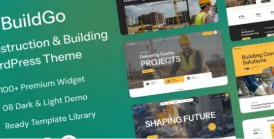 BuildGo Construction WordPress Theme
