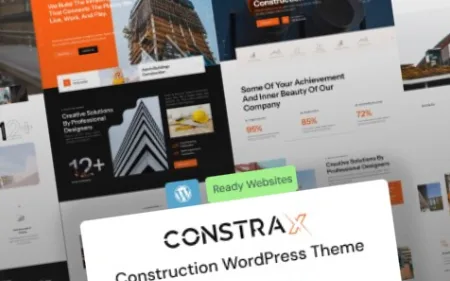 Constrax (v1.0.1) Construction & industrial WordPress Elementor Theme